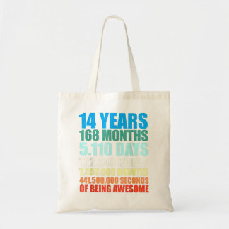Tote Bag 14e anniversaire Cadeaux Garçons 14s Ans Êtres mer