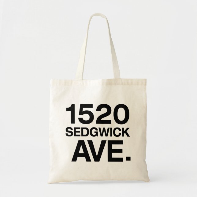 TOTE BAG 1520 SEDGWICK AVE. (Devant)
