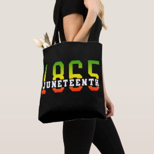 Tote Bag 1865, 1865, fête de la liberté noire