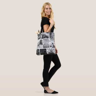Tote Bag 18 Modèle photo noir et blanc encadré