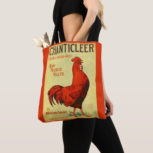Tote Bag 1910 Partition Chanticleer (De près)