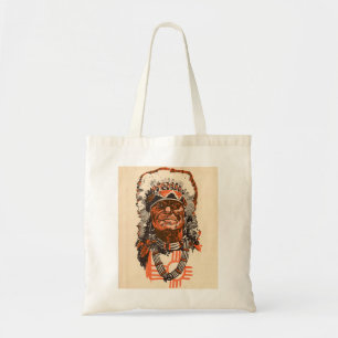 Tote Bag 1955 Chef indien de la bande dessinée Billy the Ki