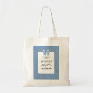 Tote Bag 1 corinthiens 13 4 5, l'amour est patient l'amour