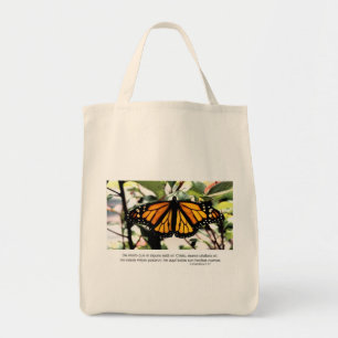 Tote Bag 1 Corinthiens 5:17 Espagnol Si quelqu'un est en Ch