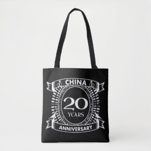 Tote Bag 20ème anniversaire du mariage chine