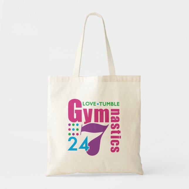 Tote Bag 24/7 gymnastique (Devant)