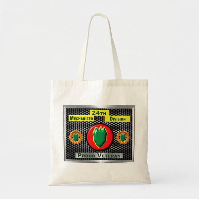 Tote Bag 24e division d'infanterie mécanisée (Devant)