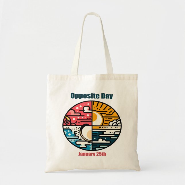 Tote Bag 25 janvier - Jour opposé (Devant)