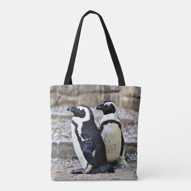 Tote Bag 2 pingouins (Dos)