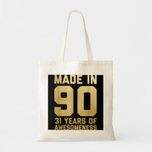 Tote Bag 31e anniversaire Cadeaux Hommes Femmes 31 ans Fill