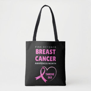 Tote Bag 365 Mois de sensibilisation au cancer du sein 2024