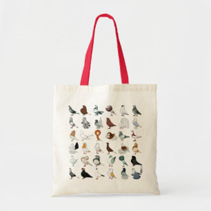 Tote Bag 36 races de pigeon