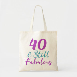 Tote Bag 40e anniversaire Toujours fabuleux