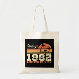 Tote Bag 40e anniversaire Vintage 1982 Limited Edition Retr