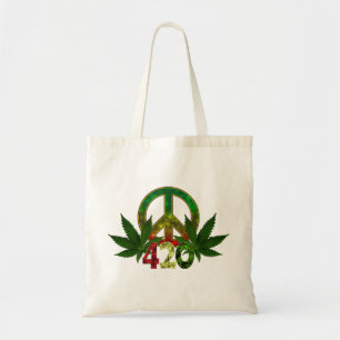Tote Bag 4 20 Mauvaise herbe Rasta