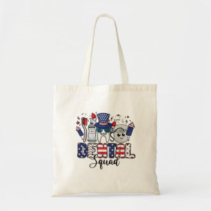 Tote Bag 4 juillet hygiéniste dentaire