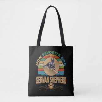 Tote Bag 4 Maman Chien favori Berger Allemand