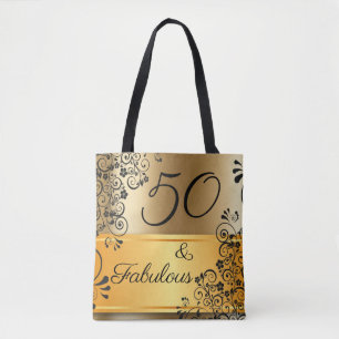 Tote Bag 50 et Fabulous Elegant