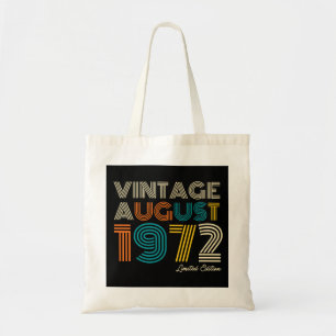 Tote Bag 50e anniversaire Vintage août 1972 Edition limitée