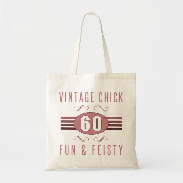 Tote Bag 60e anniversaire Vintage poussin (Devant)