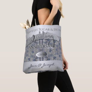 Tote Bag 6e anniversaire Mariage sucre et ferTote