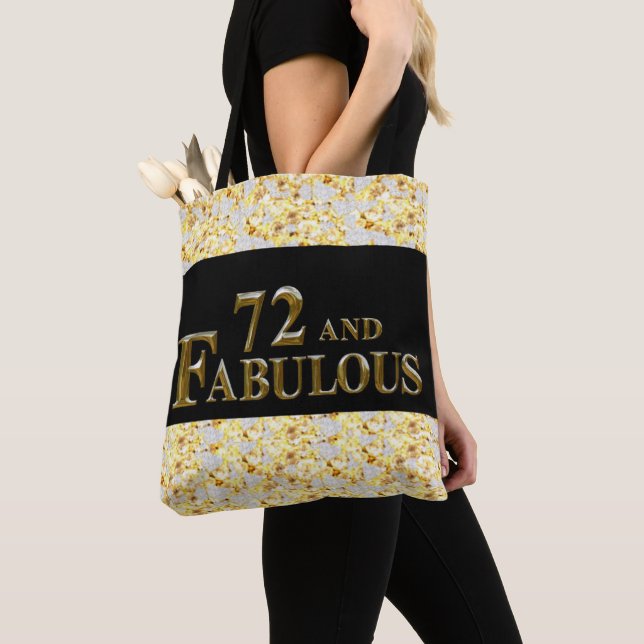 Tote Bag 72e anniversaire  (De près)