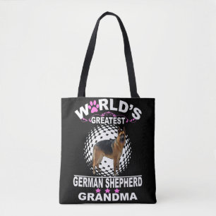 Tote Bag 7 Grand-mère berger allemande