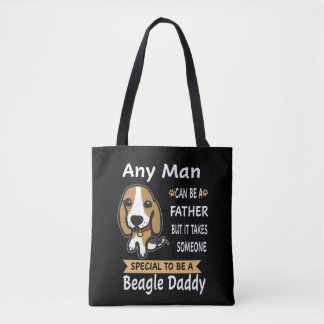 Tote Bag 7 Tout homme Beagle Papa