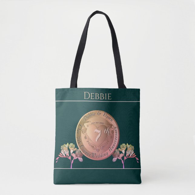 Tote Bag 7e Frésie de cuivre (Devant)
