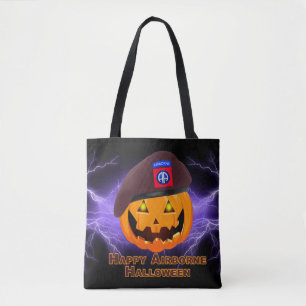 Tote Bag 82e division aéroportée - Joyeux Halloween aéropor