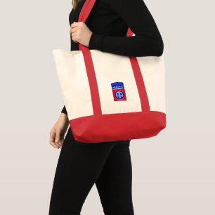 Tote Bag 82nd Airborne Division “Paratrooper Wife”