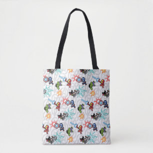 Tote Bag 8Bit Avengers Attaquent