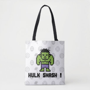Tote Bag 8Bit Hulk - Hulk Fracasse !