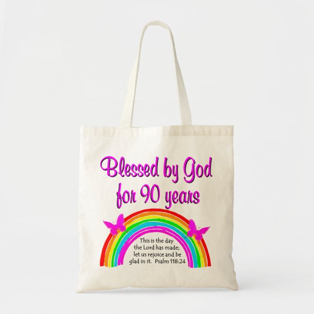 TOTE BAG 90E ANNIVERSAIRE (Devant)