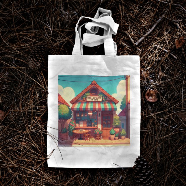 Tote Bag 90s Nostalgic design de paysage (Créateur téléchargé)