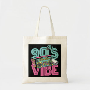 Tote Bag 90s Vibe Vintage 1990s Musique 90s Costume Party N
