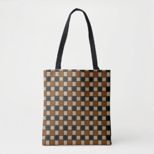 Tote Bag à damiers Fourre-tout