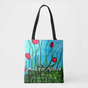 Tote Bag A est pour Fourre-tout azuré