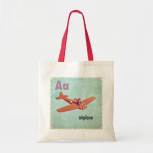 Tote Bag A est pour l'avion