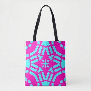 Tote Bag, A geometric elegant classic design Bag