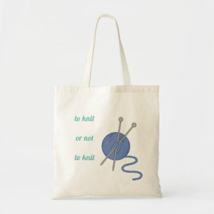 Tote Bag À Knit (ou pas)