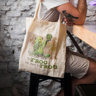 Tote Bag À la grenouille ou non à la grenouille ...