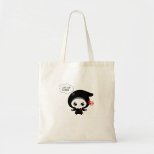 Tote Bag À la mort - Funny Valentines Jour Classique