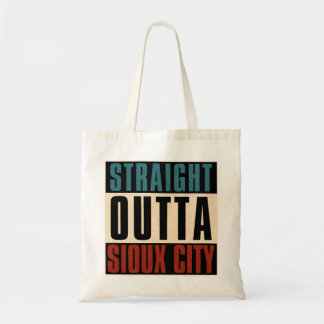 Tote Bag A l'extérieur droit de Sioux City Iowa IA