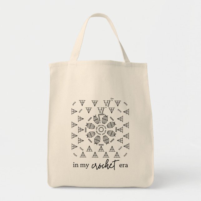 Tote Bag À Mon Ère Crochet (Devant)