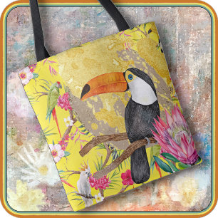 TOTE BAG - A Toucan in the Jungle