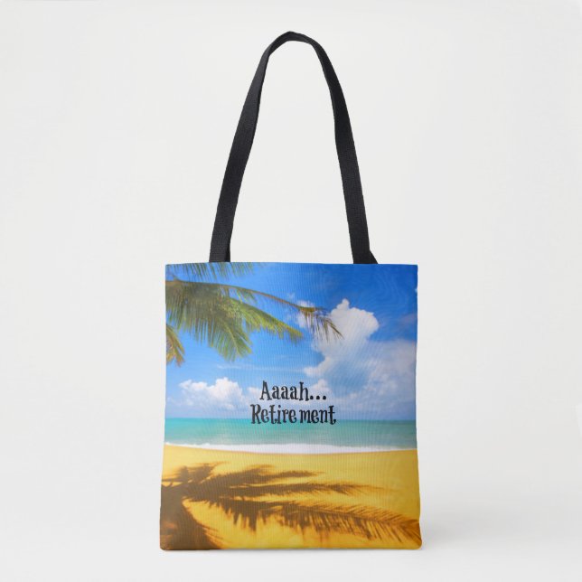 Tote Bag Aaah...retraite et détente (Devant)