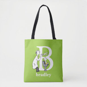 Tote Bag ABC du Dr Seuss : Lettre B - Blanc   Ajouter Votre