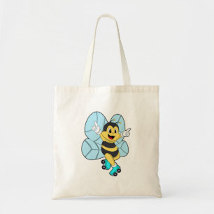 Tote Bag Abeille à roulettes