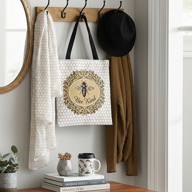 Tote Bag Abeille de miel (Créateur téléchargé)
